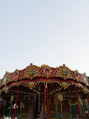 놀이공원 회전목마