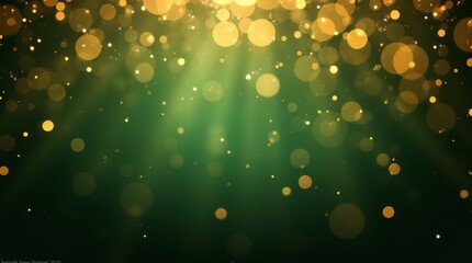 Falling gold lights gala texture gold abstract sparkle dust particles light dark pattern Gold overlay bokeh