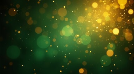 Falling gold lights gala texture gold abstract sparkle dust particles light dark pattern Gold overlay bokeh