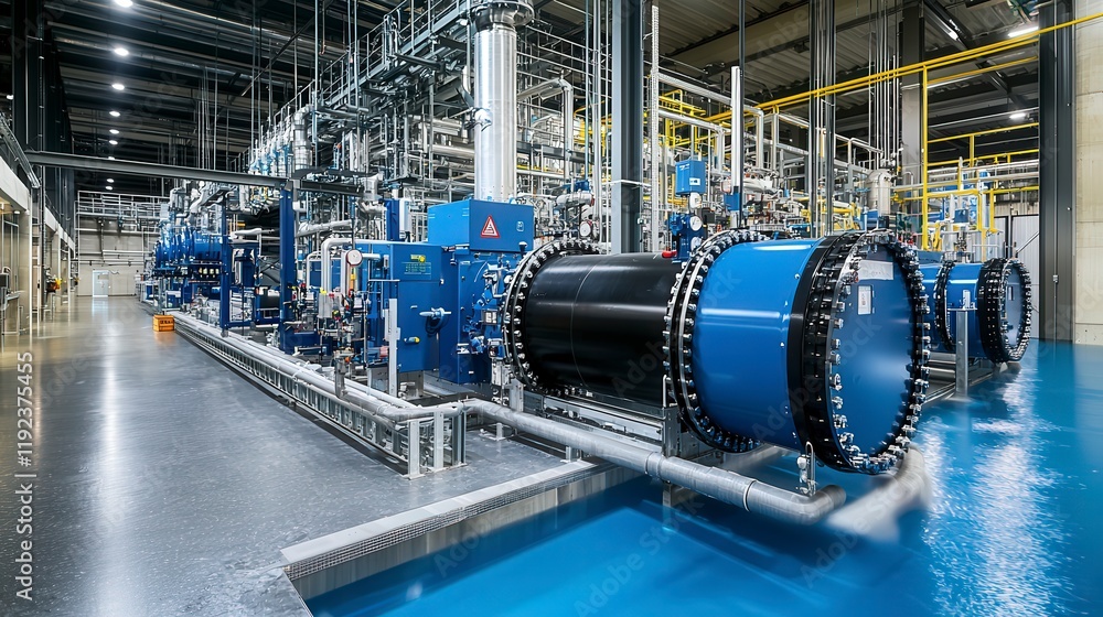 Poster Monitoring peak energy generation systems in industrial facilities efficient energy management modern technology overview