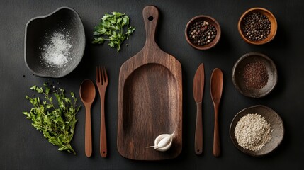 wooden ware background