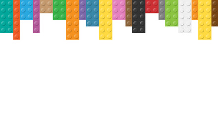 A Colorful and Diverse Assortment of Building Blocks for Creative Use and Fun Activities