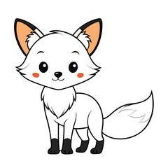 fox  simple outline icon