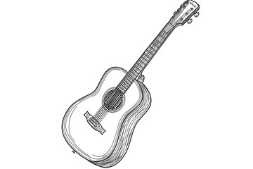 "The Music Within: Artistic Representation of a Guitar"
