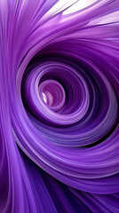 Obraz premium Abstract Purple Vortex: A Digital Art Masterpiece