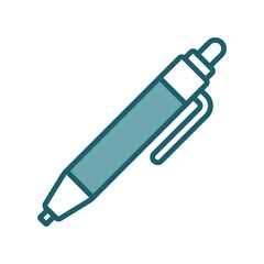 mechanical pencils icon vector design template simple and clean