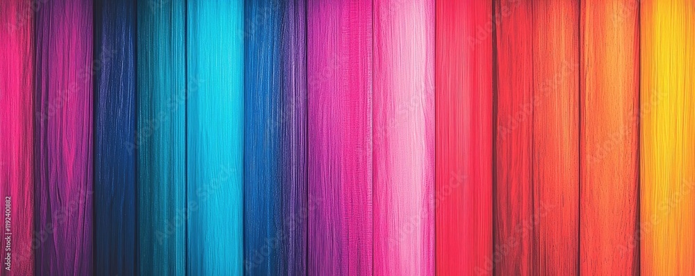 Aufkleber vivid gradient concept. vibrant vertical stripes in a spectrum of colors creating an abstract visual