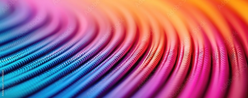 Poster vivid gradient concept. colorful abstract pattern with smooth curves and vibrant hues for creative p