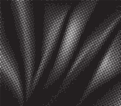 Abstract halftone black and white background
