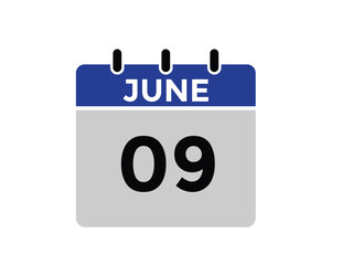 June 9 - Calendar Icon
