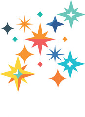 isolated sparkles bundle AI ICON icon Vector, black sparkles bundle AI ICON Silhouette,black sparkles bundle AI ICON icon set, black sparkles bundle AI ICON for logo,color sparkles bundle AI ICON Vect