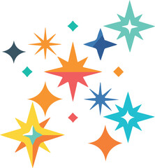 isolated sparkles bundle AI ICON icon Vector, black sparkles bundle AI ICON Silhouette,black sparkles bundle AI ICON icon set, black sparkles bundle AI ICON for logo,color sparkles bundle AI ICON Vect