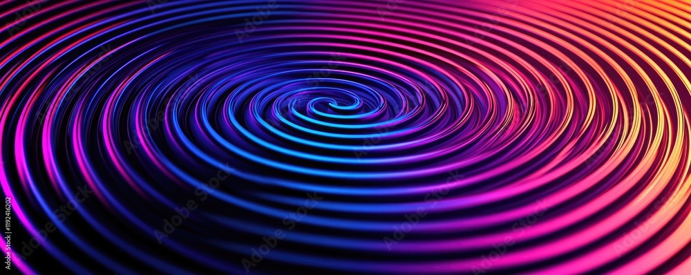 Aufkleber vivid gradient concept. vibrant waves of color create mesmerizing ripples in a cosmic spectrum of pu