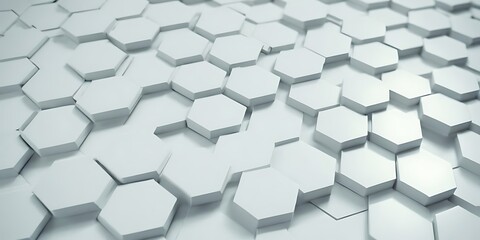 Naklejka premium 3D render, white background, polygon mesh grid with dots and lines.backgrounds, concepts, creativity, futuristic, horizontal, no people, color image, three dimensional, abstract, art, 37