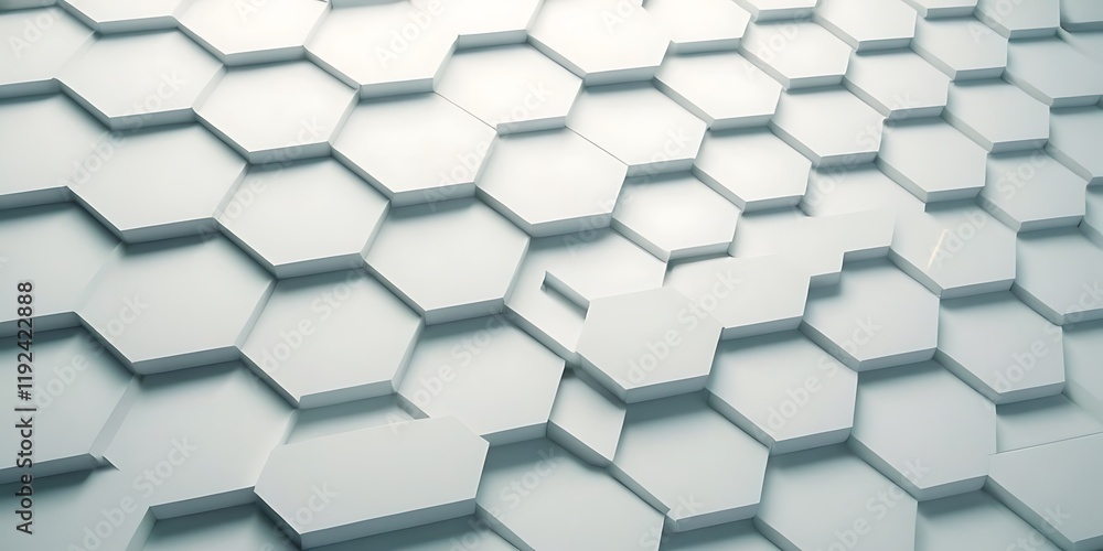 Poster 3d render, white background, polygon mesh grid with dots and lines.backgrounds, concepts, creativity