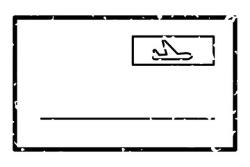 Fototapeta premium PNG Airplane ticket outline illustration, transparent background