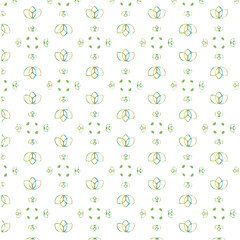 Seamless vector floral pattern design showcases colorful retro flowers, a delightful spring textile illustration