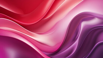 Obraz premium Vivid abstract background with dynamic red and purple curving shapes, highlighting modernity, creativity, and vibrancy
