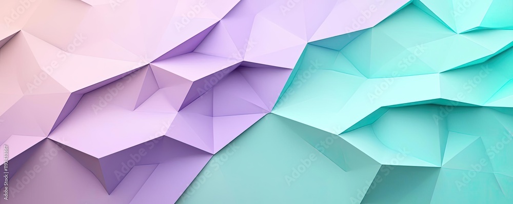 Aufkleber Triangle abstract background concept. Abstract geometric background with vibrant colors and sharp angles for creative projects.