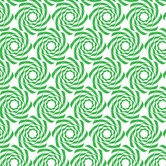 A seamless vector floral pattern leaves showcases a vintage decorative ornament on a textile background