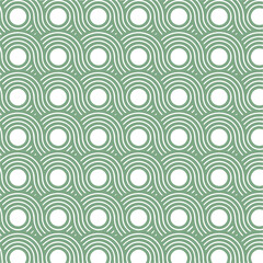 Seamless Ocean Wave-Inspired Graphic Pattern,Abstract Wave Pattern with Circular Motifs