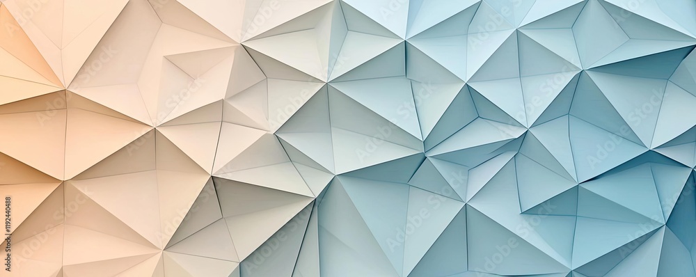 Poster Triangle abstract background concept. Abstract geometric shapes create a modern and stylish background design.