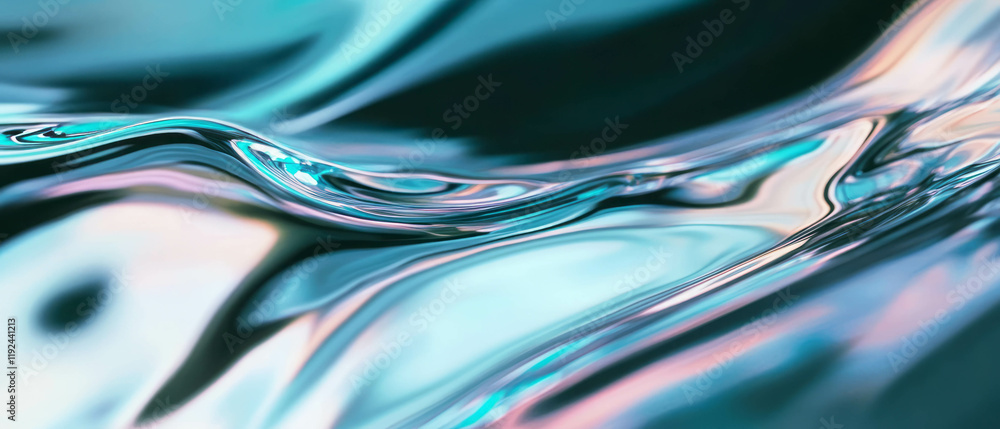 Aufkleber fluid dynamics patterns create mesmerizing abstract backgrounds with flowing movement