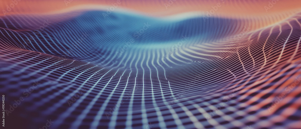 Poster Fluid dynamics background featuring swirling patterns and flowing movement in vibrant colors