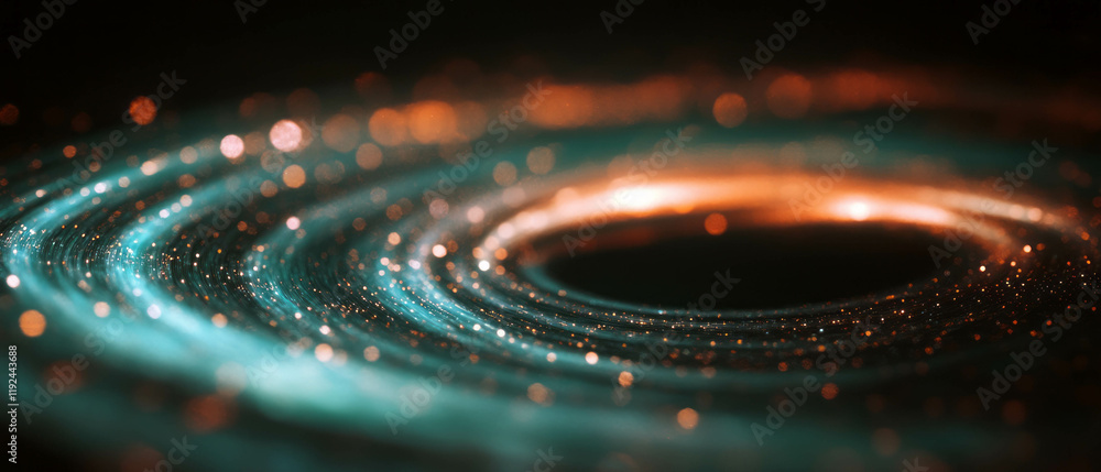 Poster Dynamic orbits of abstract particles in cosmic motion and elegant rotation