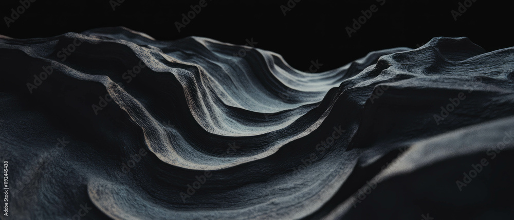 Aufkleber Intricate abstract textures create a captivating visual landscape of subtle patterns