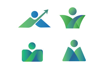 Modern Healthy Life Logo Design Vector Inspirations for Your Business, teamwork logo, community health logo, healthy lifestyle logo, healthy brand icon, lifestyle icon