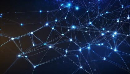 Abstract representation of artificial intelligence in the form of silhouettes and circuits.