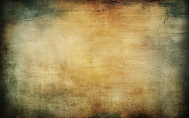 Fototapeta premium Distressed Grunge Textured Wood Grain Background with Earthy Tones, Painted Canvas Effect.