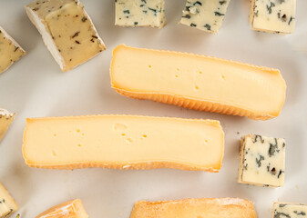 Munster cheese, stinky french cheese, creamy dairy product, gourmet food, orange cheese