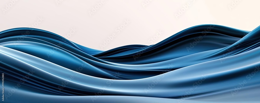 Poster cloudy abstract background concept. elegant blue wave abstract design for backgrounds or creative pr