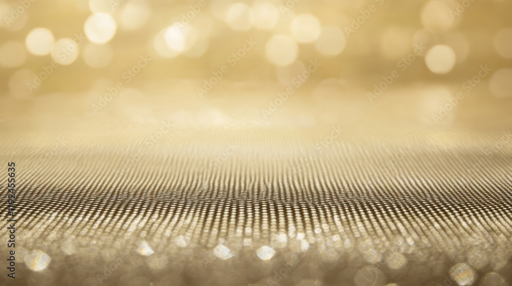 Poster Elegant Golden Abstract Background with Bokeh and Textured Surface.