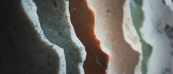 Obraz premium Textures resembling natural materials create an organic and tactile visual experience