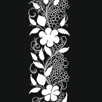 Henna design illustration