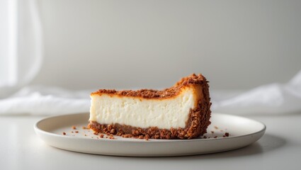 Fried cheesecake with chocolate breading delight