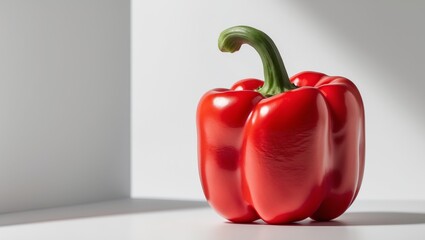 vibrant red bell home decor still life studio close up attention grabbing design