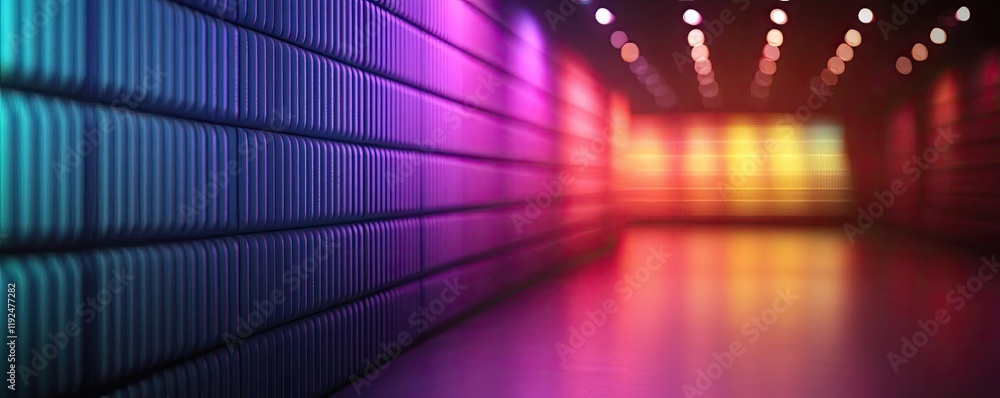 Poster studio absorber concept. vibrant abstract background with colorful lighting and gradient effect, per