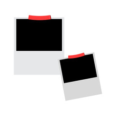 Collage photo effect Photos mock up template background