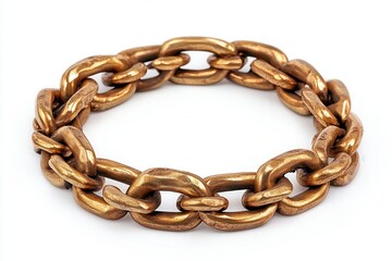 Obraz premium Broken Chain Symbolizing Security Breach