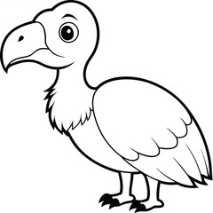 vector design silhouette of a eagle 