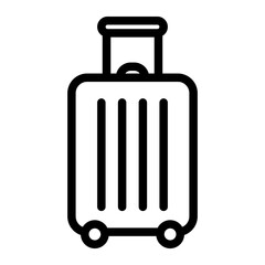 luggage Line Icon