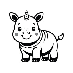 Fototapeta premium pig vector design silhouette 