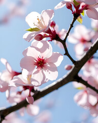 Obraz premium cherry tree blossom