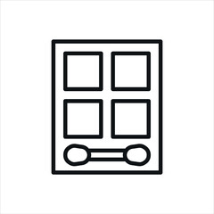 Four eyeshadow icon.