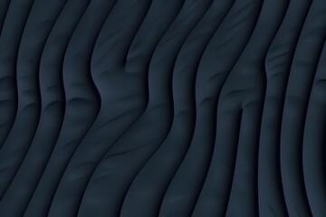 Obraz premium Abstract dark blue wavy texture with fluid organic background