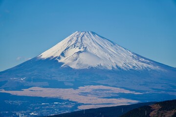 Fototapeta premium 綺麗な富士山の風景